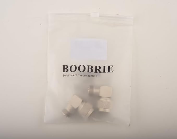 Boobrie UHF Connector Right Angle Coax Connector UHF Male Plug PL259 to UHF Female Jack SO239 90 Degree L Shape Low Loss Coax Cable Connector RF Antenna Adapter Pack of 2