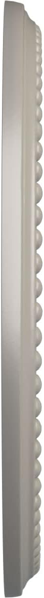 Ekena Millwork Bradford Ceiling Medallion, Pearl White
