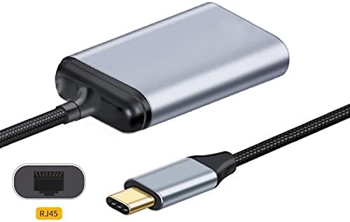 cablecc USB-C Type-C USB3.1 to 1000Mbps Gigabit Ethernet Network LAN Cable Adapter for Laptop