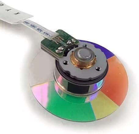 Projector Color Wheel Compatible with Optoma HD141X HD142X HD143X HD146X HD200D HD180 HD25 HD25-LV HD25e HD26 HD230X GT1080 Smart UF55 UF65