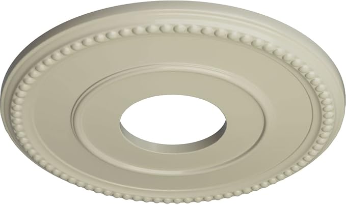 Ekena Millwork Bradford Ceiling Medallion, Clear Yellow