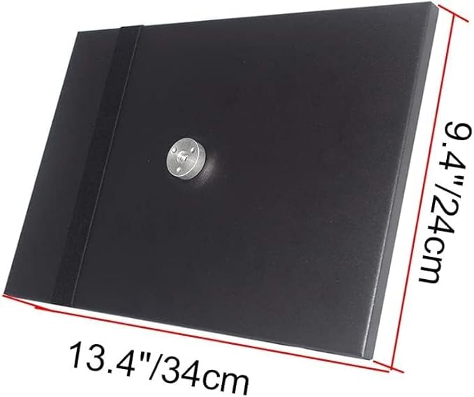 Coret Projector Tray, Laptop Tray Platform Holder Pallet for 3/8" or 1/4" Screw Tripod Stand Mount, Widely Use in Classrooms, Meeting Rooms,Stage,Studio, Office, Outdoor (9 x 13 inch)