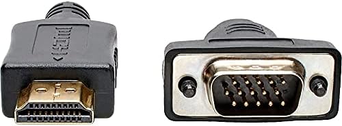 TRIPP LITE HDMI to VGA + Audio Adapter Converter Cable Active Low Profile HD15 M/M 1080p @ 60Hz 15ft 15' (P566-015-VGA)