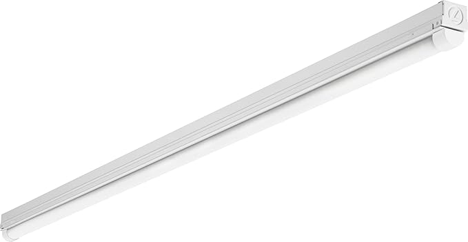 Lithonia Lighting 1 Light LED Strip Light, 2 Foot LED Ceiling Lighting Fixture, 1250 Lumens, 4000K, 80CRI, 11W, Kitchen and Garage Use (MNSL L23 1LL MVOLT 40K 80CRI M6)