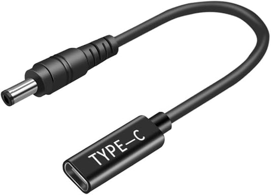 4.5 x 3.0 mm USB C Adapter, 19.5V Power AC Charger Made for Dell Inspiron 13 14 15 3000 5000 7000 Series 5558 5755 3147 7348-2in1 5555 5559 0G6j41 0MGJN with Power Cord Series