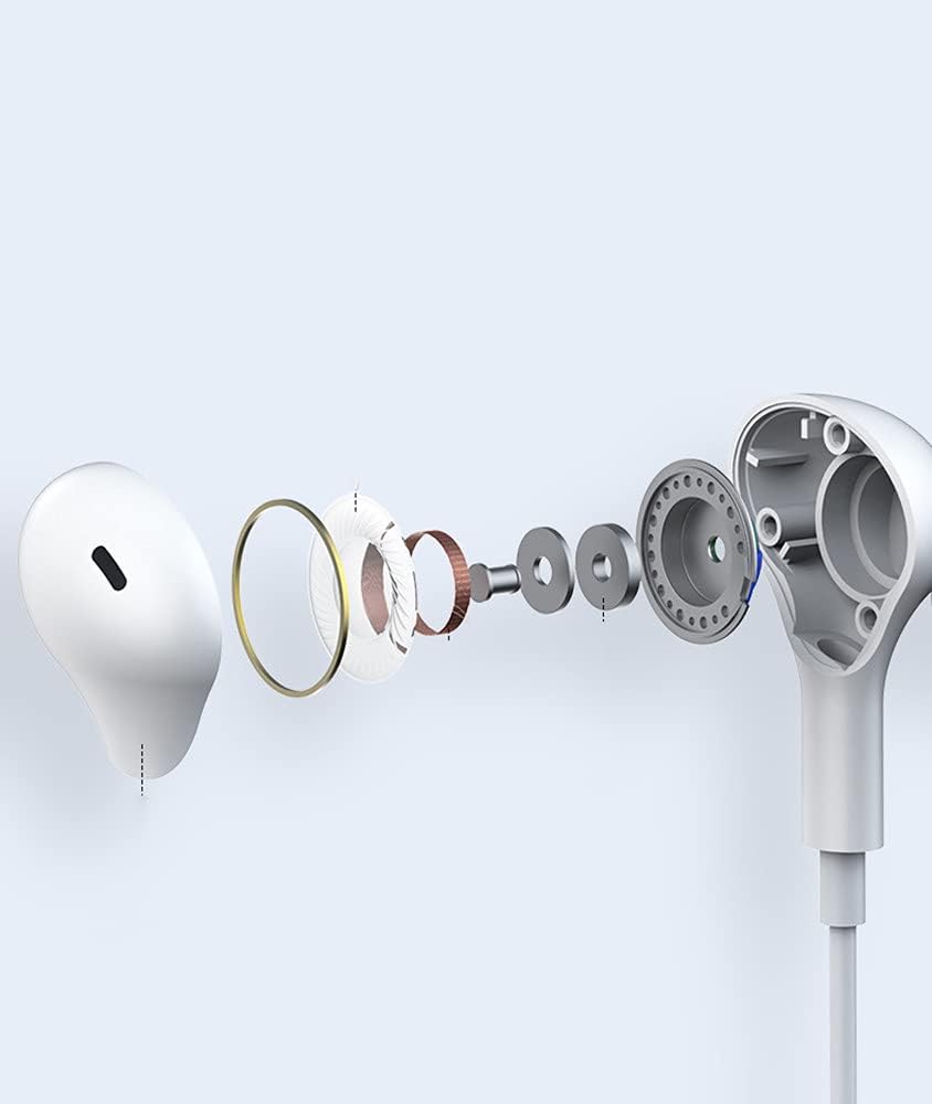Earbuds Noise Cancelling Wired Magnetic Earphone Headphones for Samsung Galaxy A13 A23 A03S A02S A12 A22 A32 A42 A52