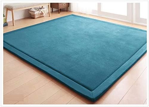 V-mix Handmade Weaving Plush Foam Play Mat for Baby, Toddler & Children - Yoga & Exercise Mat, Cushy-Soft & Thick, Hypoallergenic, Non-Toxic, Reversible