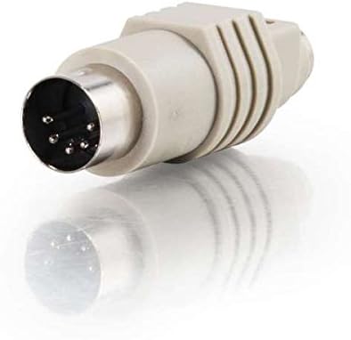 C2G 02475 PS/2 Female to AT Male Keyboard Adapter, Beige