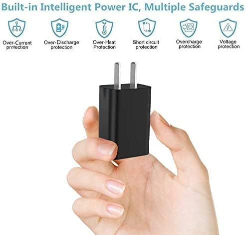Fast Wall Charger & 5ft USB Type C Cable for TCL Flip Pro, Cricket Influence Icon 2/3, Ovation 2, ATT Calypso 2, Sonim