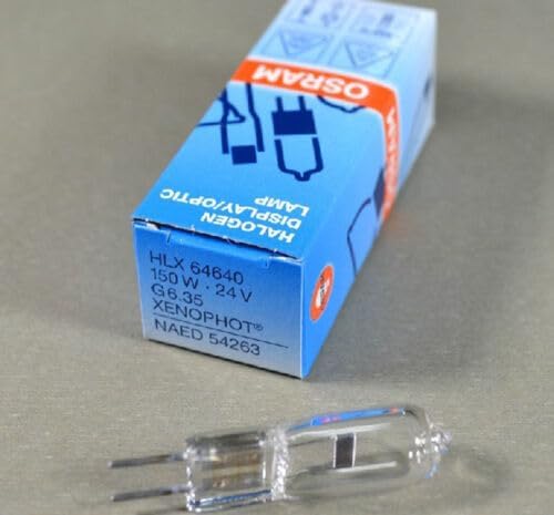 Halogen Bulb Lamp for HLX 64640 24V 150W G6.35 XENOPHOT for Osram Projector Bulb