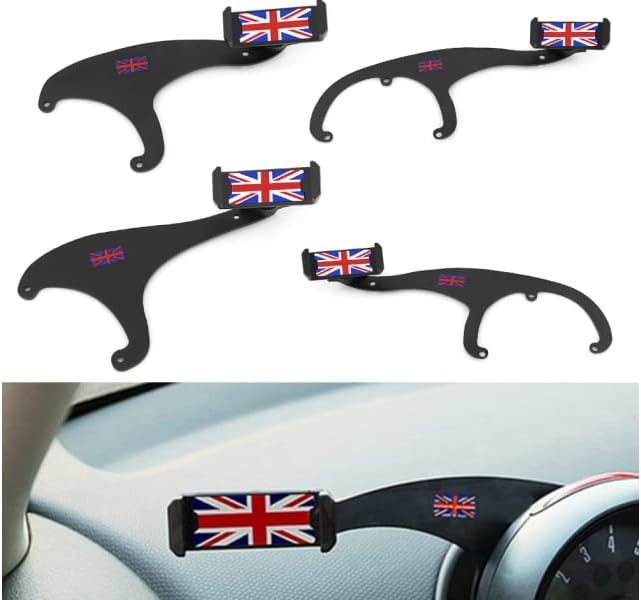 Heinmo Smartphone Cell Phone Cup Mount Holder - Rotatable Clip for Cooper F54 Clubman F55 Hardtop 2014-2020