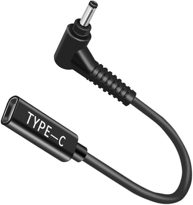PD USB-C to 4.0x1.35mm Adapter Cable, Male to DC Female 19V Adapter, USB Type C Male Input to DC 4.0x1.35mm Adapter Male Power Charging Cable Adapter Made for Asus Laptop Series