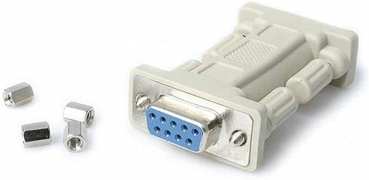 StarTech.com DB9 RS232 Serial Null Modem Adapter - F/F - Null modem adapter - DB-9 (F) to DB-9 (F) - NM9FF
