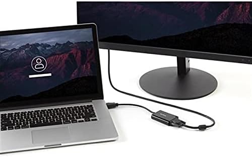 StarTech.com HDMI to VGA Adapter – 1920x1080 – HDMI Converter with Audio Output – VGA to HDMI Monitor Adapter (HD2VGAA2),Black