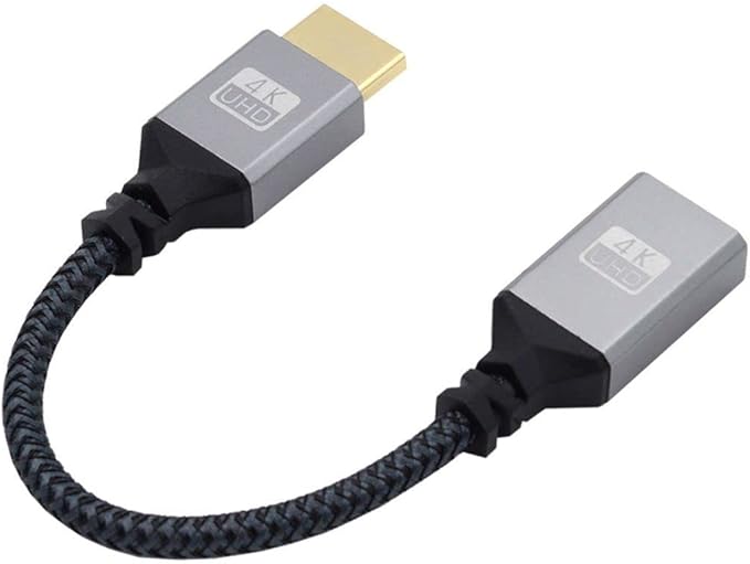 Chenyang HDMI 1.4 Cable,HDMI Type A Male to Female Extension Cable Connector Support HDTV 4K 60hz 3D