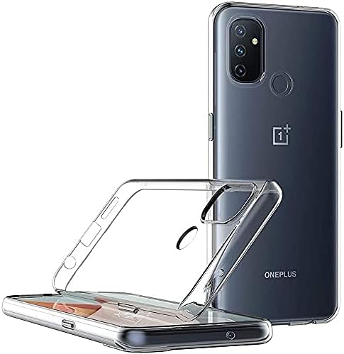 MaiJin Case for OnePlus Nord N100 (6.52 inch), Soft TPU Rubber Gel Bumper Transparent Back Cover