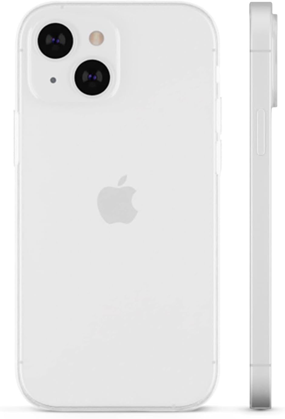 PEEL Flexible Thin Case for iPhone 13 Mini (Clear Soft) - Slim Minimalist Design, Soft Flexible TPU Material