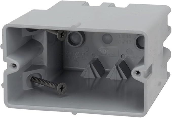 Southwire MSB1G One Gang Device Box with Depth Adjustable, Heavy Duty 42lb