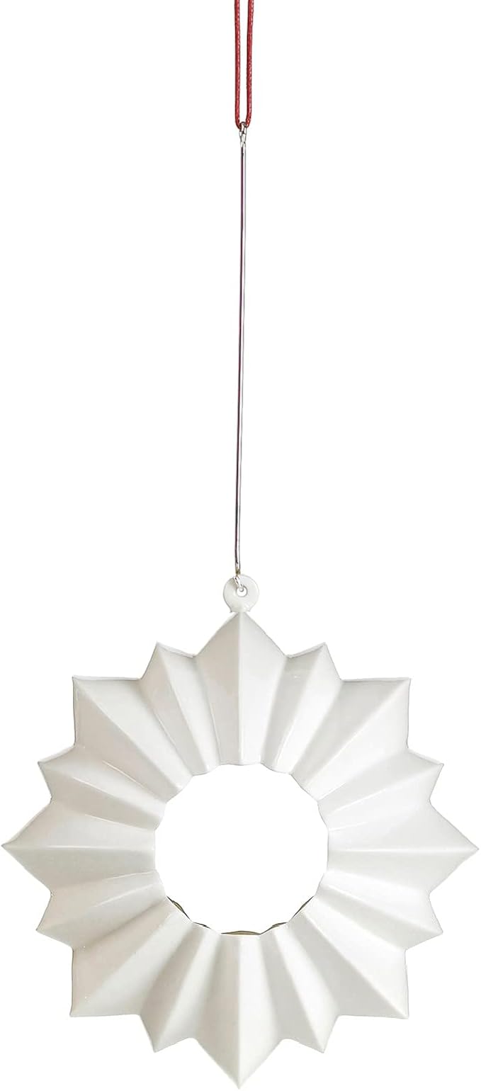 Kähler Stella Scandinavian Expression Ball Diameter 13.5 cm Timeless Design White