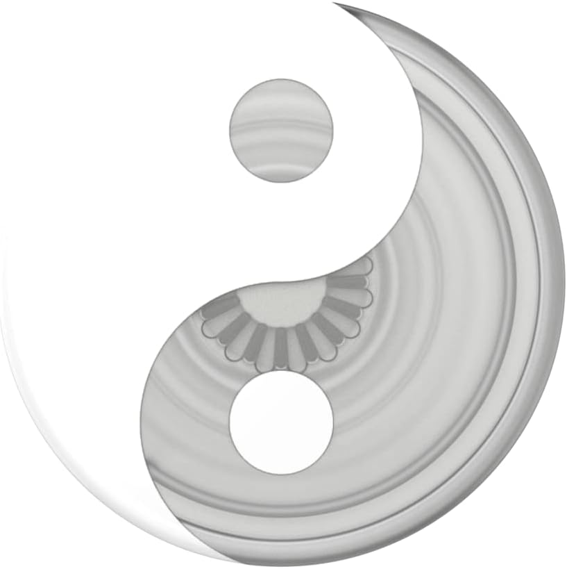 PopSockets Plant-Based Phone Grip with Expanding Kickstand - Eco-Friendly Yin and Yang