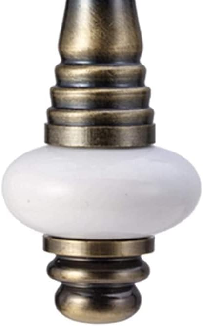 Ceiling Fan Pull Chain 12 inch Ceramic White Pull Chain Extension Fan Chain Extender Ceiling Fan Pulls Ornament with Ball Fan Chain Connector for Ceiling Fan Light, 1PCS (Ceramic White)