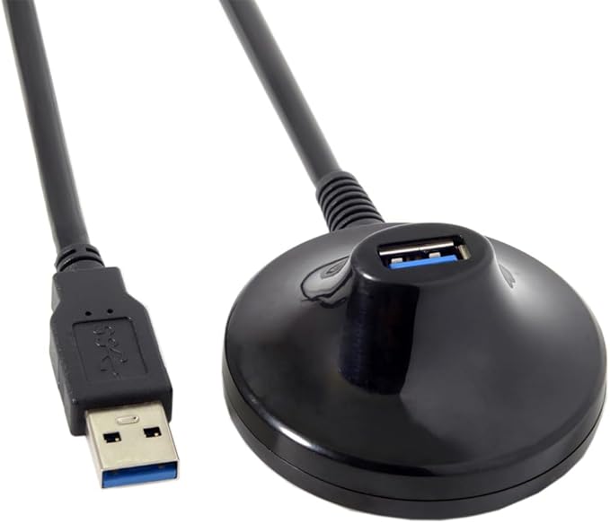 NFHK USB 3.0 Type-A Male to Female Extension Dock Station Docking Cable 80cm