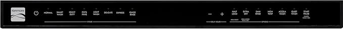 Kenmore 24" Built-in Stainless Steel Tub Dishwasher EasyFlex 3rd, SmartWash, UltraWash, TurboDry, MoreSpace Plus Adjustable Rack, Energy Star Certified, Black