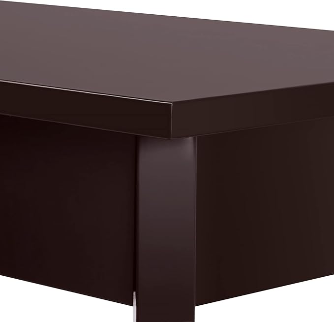 ChooChoo Narrow Console Table, Chic Accent Sofa Table, Entryway Table, Espresso