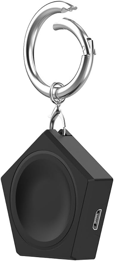 Portable Wireless Charger for Samsung Galaxy Watch 6/5/4/3, Charging Dock for Galaxy Watch 6 (Black)