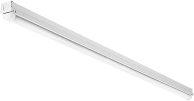 Lithonia Lighting 2 Light LED Strip Light, 4 Foot LED Ceiling Lighting Fixture, 4500 Lumens, 4000K, 80CRI, 35W, Kitchen and Garage Use (MNSL L48 2LL MVOLT 40K 80CRI M6)
