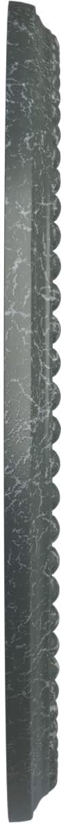 Ekena Millwork CM12BRAGC 12-1/2" x 3-7/8" x 3/4" Bradford Ceiling Medallion, Athenian Green Crackle