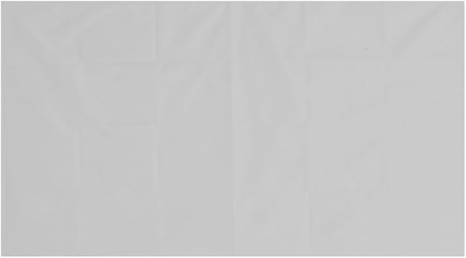 60-120 Inch Portable Projection Screen 16:9 White Synthetic Polyester Fabric Projector Curtain Foldable, Anti-Reflective(100inch)