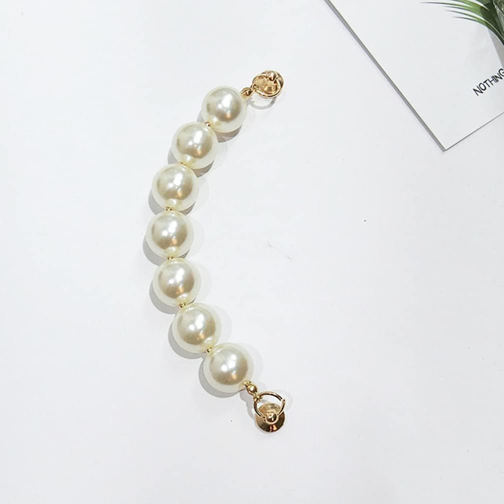 Hemobllo Phone Case Chain Beaded - Mobile Phone Finger Strap Holder with Decorative Beading, 2pcs