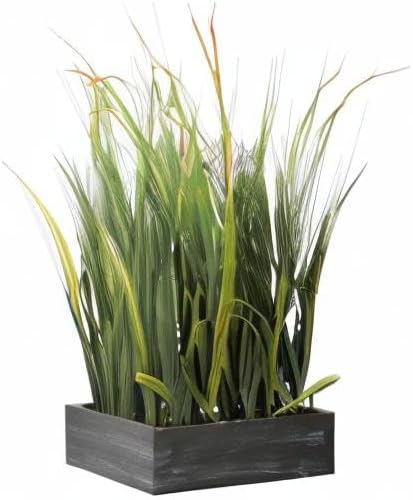 SAROSORA Artificial Plants 22" Tall for Garden Indoor Greenery Tabletop Decor Home Fake Grass | Fauk Plants (1, 22")