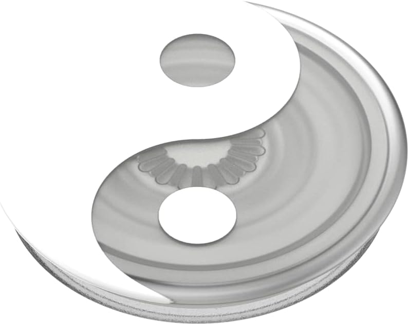 PopSockets Plant-Based Phone Grip with Expanding Kickstand - Eco-Friendly Yin and Yang