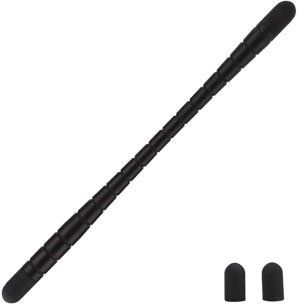Junluck Black Double-Head Capacitive Stylus Pen for Touch Screen Phone and Tablet
