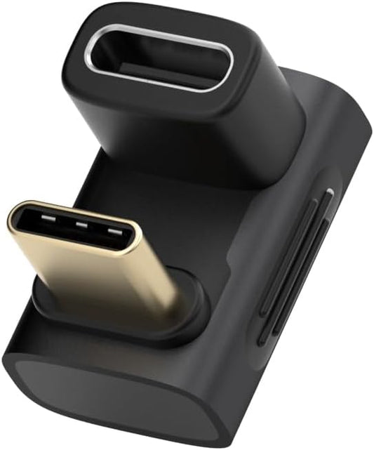 Hagibis 240W 80Gbps 8K@60Hz USB C Adapter, USB-C Male to Female Adapter, USB4 Connecter for Thunderbolt 5/4/3, Laptop, Switch, Dock, Mac, Tablet, iPhone 16 15 Pro Max (TGM13)