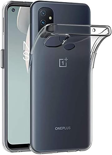 MaiJin Case for OnePlus Nord N100 (6.52 inch), Soft TPU Rubber Gel Bumper Transparent Back Cover