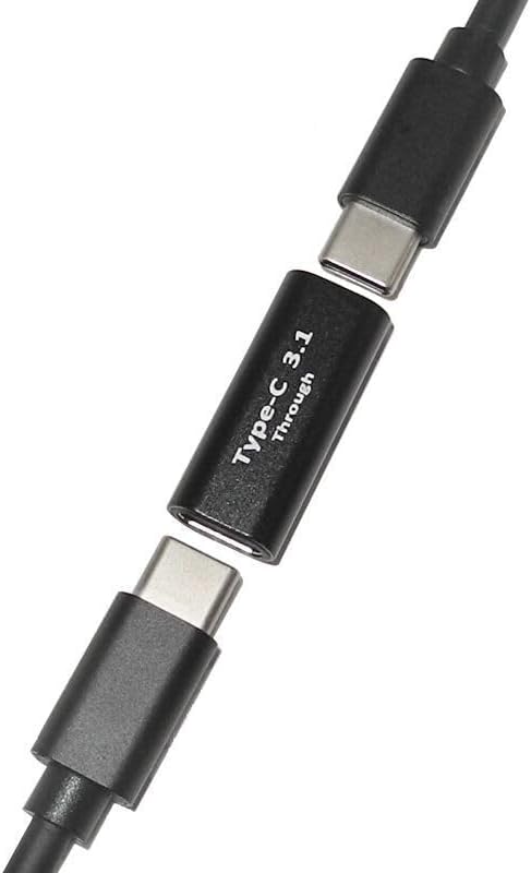 Accessonico USB C Female to Female Coupler, 2Pack USB 3.1 Type C Adapter Extension Connector for Connecting 2 USB-C Cables, Compatible Supports Fast Charging Data Transfer