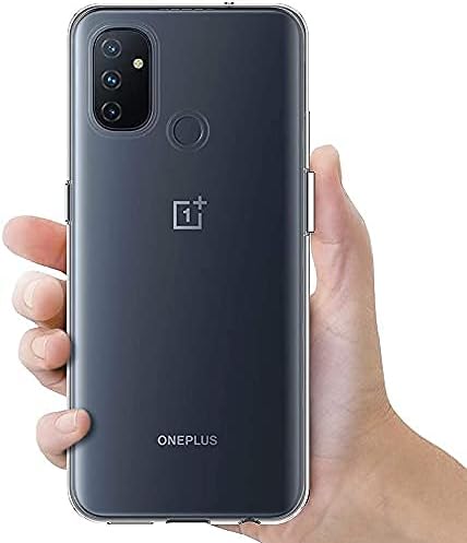 MaiJin Case for OnePlus Nord N100 (6.52 inch), Soft TPU Rubber Gel Bumper Transparent Back Cover