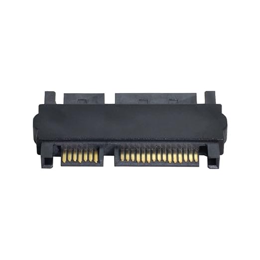 chenyang CY 3.5 & 2.5inch SATA 22Pin 7+15 Male to SATA 22P 7+15 Male Extension convertor Straight Adapter