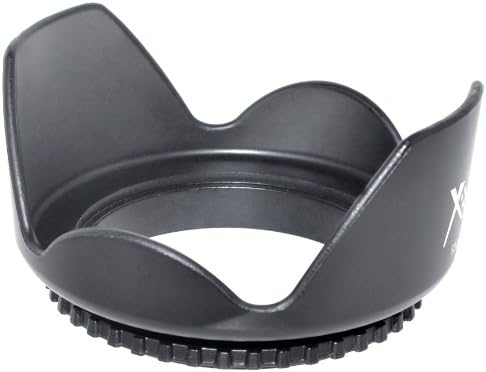 Xit XT77HLH 77mm Hard Tulip Shaped Lens Hood (Black)