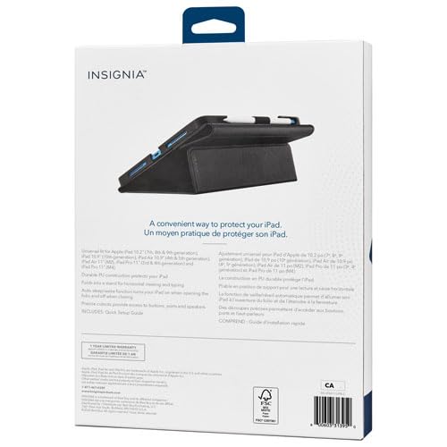 INSIGNIA USB Cables, 20Gbps High-Speed Charging & Data Sync, Braided Nylon, Compatible with MacBook, Laptop, iPhone, iPad, Android (Accessories, Ipad Folio Case)