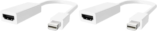 Belkin Mini Displayport to HDMI Adapter, White (Pack of 2)