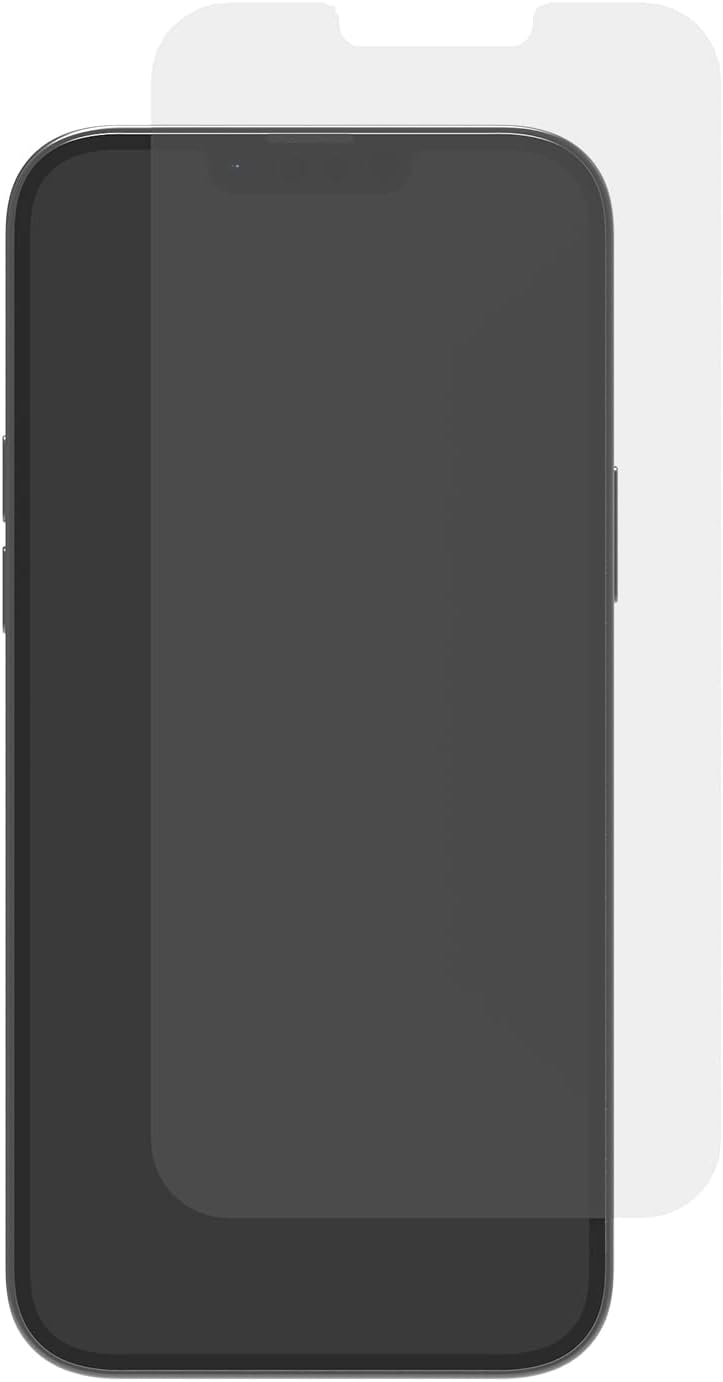 GoTo Tempered Glass Screen Protector for iPhone 14 Plus, Crack and Scratch Protection with Easy Install Tray