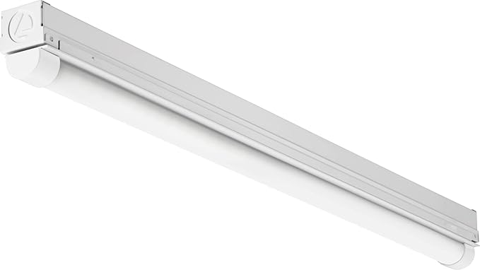 Lithonia Lighting 1 Light LED Strip Light, 2 Foot LED Ceiling Lighting Fixture, 1250 Lumens, 4000K, 80CRI, 11W, Kitchen and Garage Use (MNSL L23 1LL MVOLT 40K 80CRI M6)