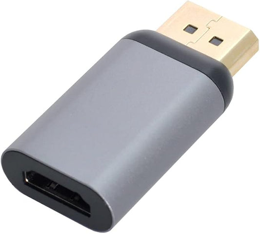 NFHK DisplayPort DP Source to HDMI Sink Displays 4K@60hz Ultra HD Converter Adapter for Laptop HDTV