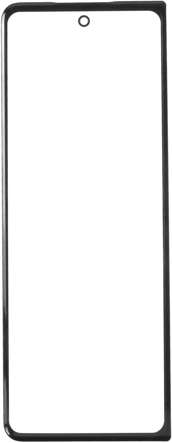 Front Glass Repair Kit for Galaxy Z Fold 3 5G F926, Replacement Front Outer Lens Glass Screen with Tool Glue, Phone