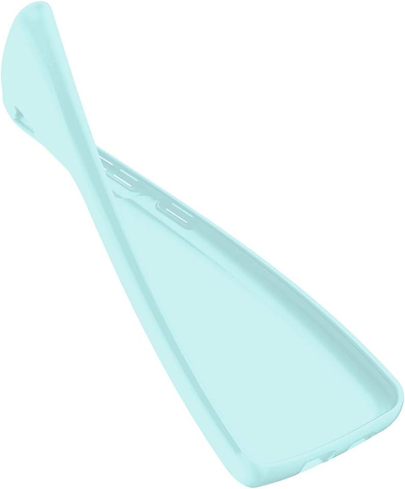 GOOSPERY Soft Feeling Jelly for Galaxy S21 Plus Case, Silky Slim Bumper Case Cover, Mint