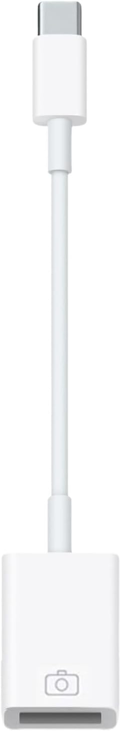 [Apple MFi Certified] USB C to USB Adapter, USB C Male to USB 3.0 Female OTG Cable Converter Compatible with MacBook Pro Air, Tablets, iPhone 17 Pro Max/17 Plus/16/15 Series, Galaxy S24/S23/S22, White